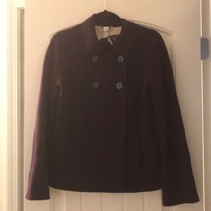 Talbots Baby Doll Collar waist coat